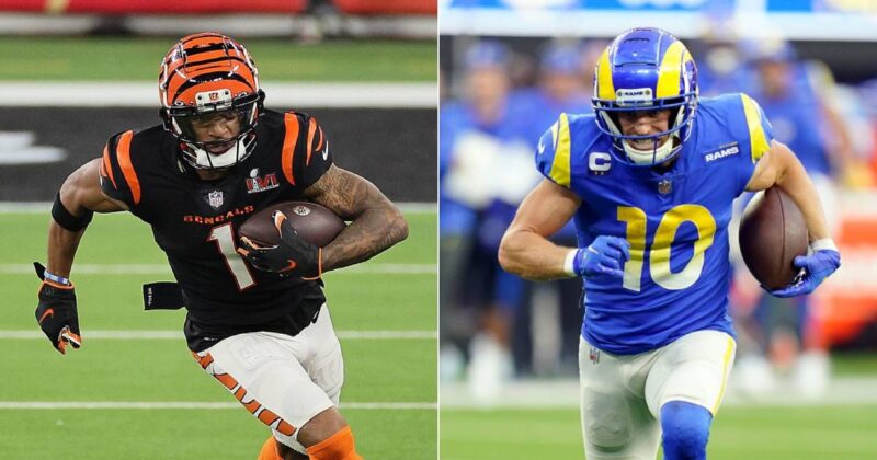 Ja'Marr Chase and Cooper Kupp